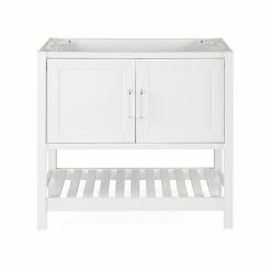 Alaterre Furniture Bennet White Vanity Cabinet -Alaterre Furniture Shop unnamed file 1013