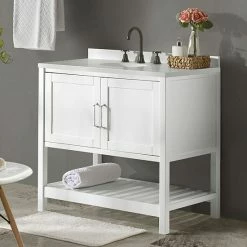 Alaterre Furniture Bennet White Vanity Cabinet -Alaterre Furniture Shop unnamed file 1017