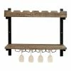 Alaterre Furniture Pomona Wine Storage Wall Shelf