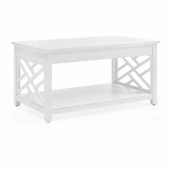 Alaterre Furniture Coventry Coffee Table White