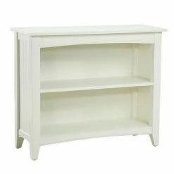 Alaterre Furniture Alaterre Shaker Cottage Short Bookcase Ivory
