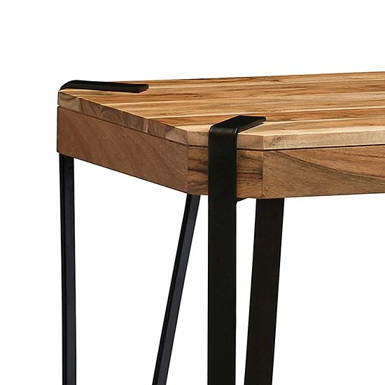 Alaterre Furniture Ryegate Live Edge End Table 2 Alaterre Furniture Ryegate Live Edge End Table - Image 2