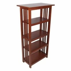 Alaterre Furniture Alaterre Mission Bookcase Cherry