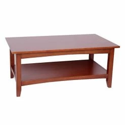 Alaterre Furniture Alaterre Shaker Cottage Coffee Table Cherry