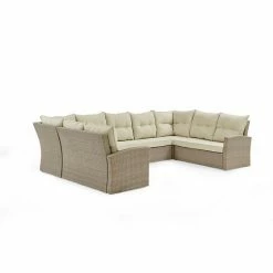 Alaterre Furniture Canaan Wicker Outdoor Horseshoe Sectional Couch, Stool & Coffee Table 4-piece Set -Alaterre Furniture Shop unnamed file 1304
