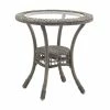 Alaterre Furniture Carolina All-Weather Wicker Dining Table