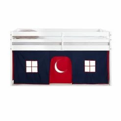 Alaterre Furniture Jasper Twin White Junior Loft Tent Bed Red Blue -Alaterre Furniture Shop unnamed file 1339