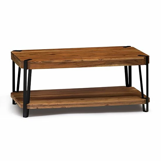 Alaterre Furniture Ryegate Live Edge Large Coffee Table 1 Alaterre Furniture Ryegate Live Edge Large Coffee Table