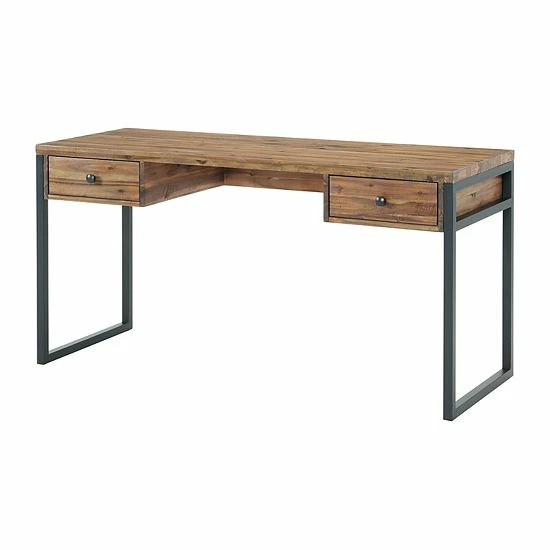 Alaterre Furniture Claremont Rustic Large Desk 1 Alaterre Furniture Claremont Rustic Large Desk