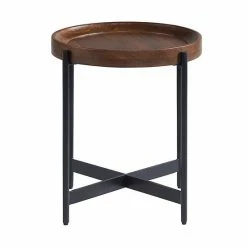 Alaterre Furniture Brookline Round End Table