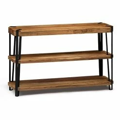 Alaterre Furniture Ryegate Live Edge Console Table