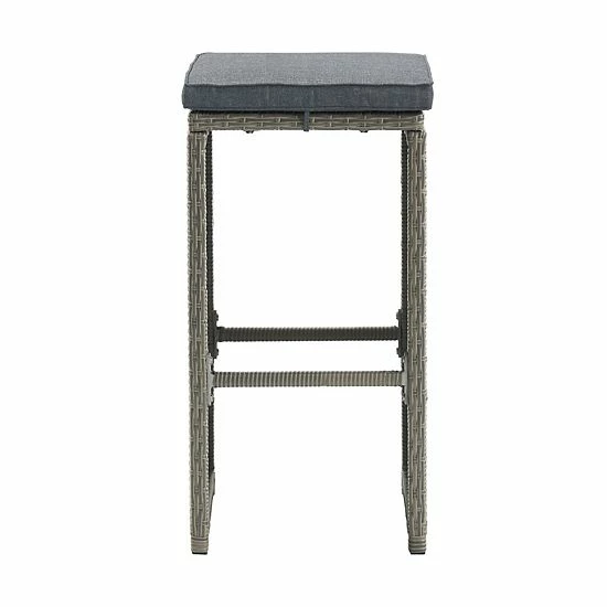 Alaterre Furniture All-Weather Wicker Bar Stool 6-piece Set 4 Alaterre Furniture All-Weather Wicker Bar Stool 6-piece Set - Image 4