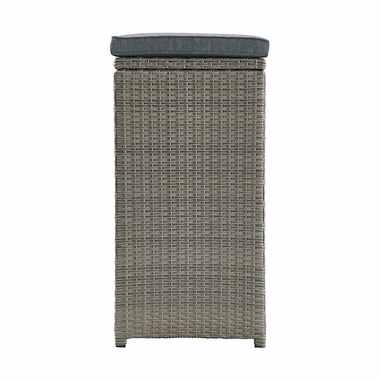 Alaterre Furniture All-Weather Wicker Bar Stool 6-piece Set 5 Alaterre Furniture All-Weather Wicker Bar Stool 6-piece Set - Image 5