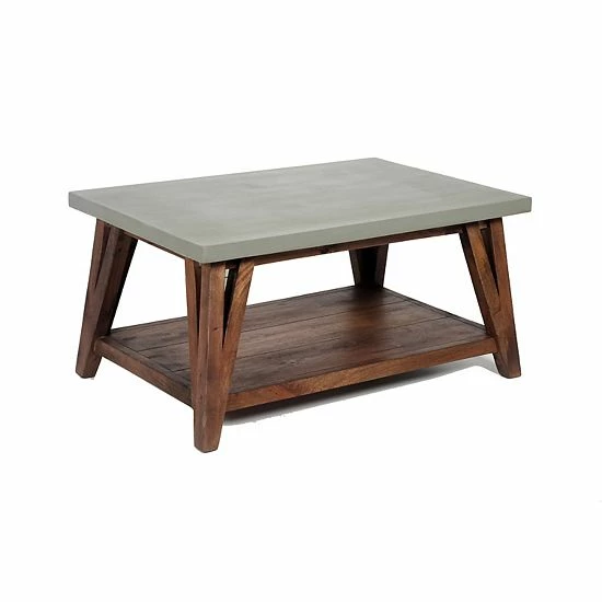 Alaterre Furniture Brookside Medium Coffee Table 1 Alaterre Furniture Brookside Medium Coffee Table