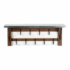 Alaterre Furniture Millwork Double Row Coat Rack