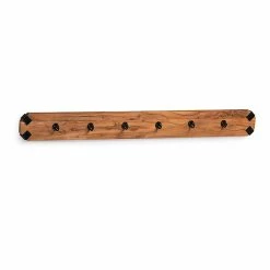 Alaterre Furniture Ryegate Live Edge Coat Hook Wall Decor