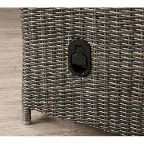 Alaterre Furniture Asti All-Weather Wicker Outdoor Seating 3-piece Set 6 Alaterre Furniture Asti All-Weather Wicker Outdoor Seating 3-piece Set - Image 6