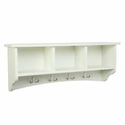 Alaterre Furniture Alaterre Shaker Cottage Wall Shelf Sand
