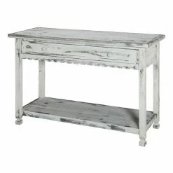 Alaterre Furniture Country Cottage Console Table Blue -Alaterre Furniture Shop unnamed file 2