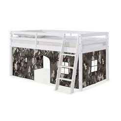 Alaterre Furniture Roxy Twin Junior White Loft Tent Bed Gray Camo -Alaterre Furniture Shop unnamed file 227