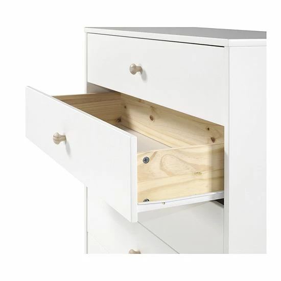 Alaterre Furniture MOD White 5-Drawer Chest 10 Alaterre Furniture MOD White 5-Drawer Chest - Image 10