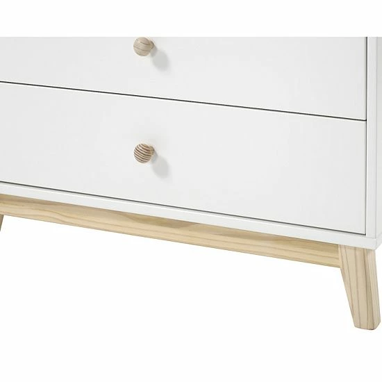 Alaterre Furniture MOD White 5-Drawer Chest 12 Alaterre Furniture MOD White 5-Drawer Chest - Image 12