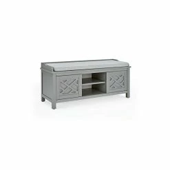 Alaterre Furniture Coventry Storage Bench & Coat Rack 2-piece Set Grey -Alaterre Furniture Shop unnamed file 304