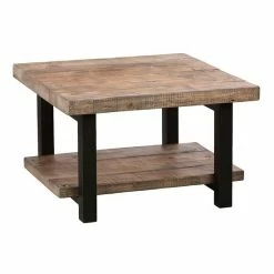 Alaterre Furniture Alaterre Pomona Rustic Cube Coffee Table
