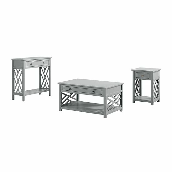 Alaterre Furniture Coventry Table 3-piece Set 1 Alaterre Furniture Coventry Table 3-piece Set