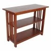 Alaterre Furniture Alaterre Mission Under-Window Bookshelf Cherry