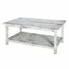 Alaterre Furniture Country Cottage Coffee Table White
