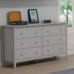Alaterre Furniture Simplicity 6-Drawer Dresser White -Alaterre Furniture Shop unnamed file 45