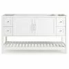 Alaterre Furniture Bennet White Vanity Cabinet