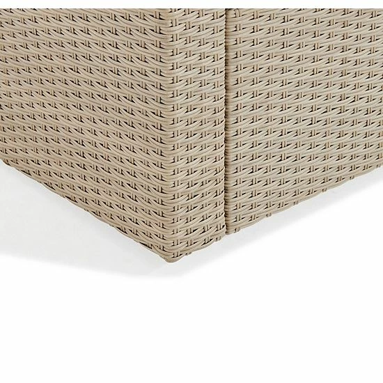 Alaterre Furniture Canaan All-Weather Wicker Outdoor Seating 4-piece Set 5 Alaterre Furniture Canaan All-Weather Wicker Outdoor Seating 4-piece Set - Image 5