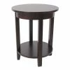 Alaterre Furniture Alaterre Shaker Cottage Round Accent Table Espresso