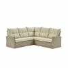 Alaterre Furniture Canaan Wicker Outdoor Sectional Couch