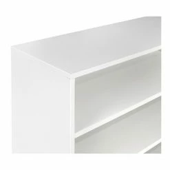 Alaterre Furniture MOD White 3-Shelf Bookcase -Alaterre Furniture Shop unnamed file 647