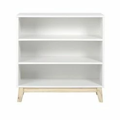 Alaterre Furniture MOD White 3-Shelf Bookcase -Alaterre Furniture Shop unnamed file 649