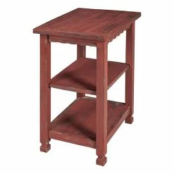 Alaterre Furniture Country Cottage 2-Shelf End Table Red 11 Alaterre Furniture Country Cottage 2-Shelf End Table Red -Alaterre Furniture Shop unnamed file 698