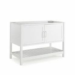 Alaterre Furniture Bennet White Vanity Cabinet
