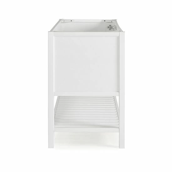 Alaterre Furniture Bennet White Vanity Cabinet 5 Alaterre Furniture Bennet White Vanity Cabinet - Image 5