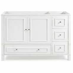 Alaterre Furniture Williamsburg White Vanity Cabinet -Alaterre Furniture Shop unnamed file 752