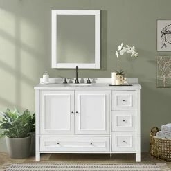 Alaterre Furniture Williamsburg White Vanity Cabinet -Alaterre Furniture Shop unnamed file 756