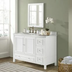 Alaterre Furniture Williamsburg White Vanity Cabinet -Alaterre Furniture Shop unnamed file 757