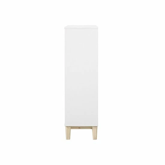 Alaterre Furniture MOD White 3-Shelf Bookcase 5 Alaterre Furniture MOD White 3-Shelf Bookcase - Image 5