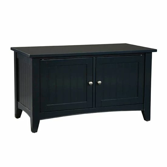 Alaterre Furniture Alaterre Shaker Cottage Storage Bench Chocolate 2 Alaterre Furniture Alaterre Shaker Cottage Storage Bench Chocolate - Image 2