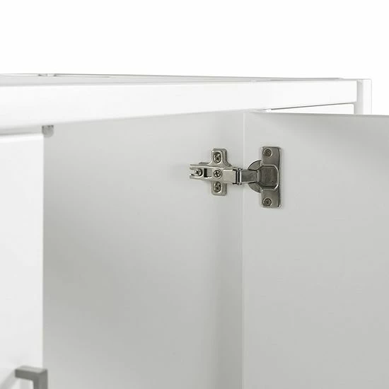 Alaterre Furniture Harrison White Vanity Cabinet 8 Alaterre Furniture Harrison White Vanity Cabinet - Image 8