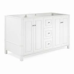 Alaterre Furniture Williamsburg White Vanity Cabinet