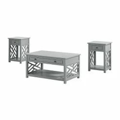 Alaterre Furniture Coventry Coffee Table & End Table 3-piece Set