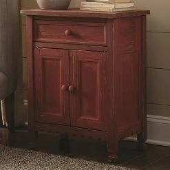 Alaterre Furniture Country Cottage Storage Cabinet Red -Alaterre Furniture Shop unnamed file 873
